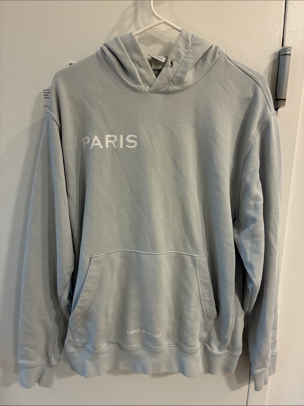 Nike PARIS Light Blue Hoodie Sweatshirt